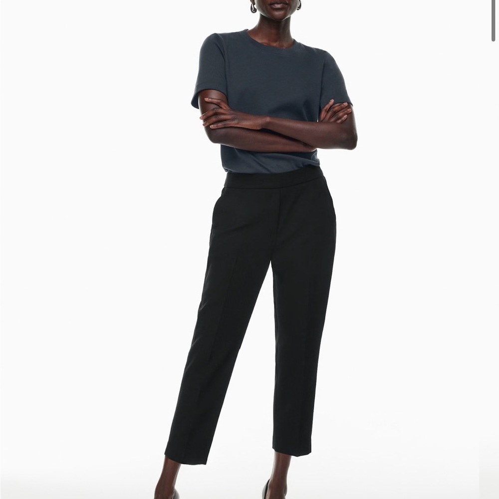 Aritzia Conan Cropped Pant- size 4, black
